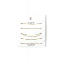 Alloy Bracelet Set