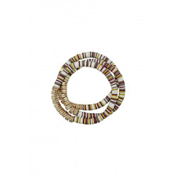 Triple Multi Ring Bead Stretchable Bracelets - Everyday Glam