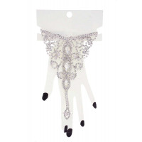 Marquise Rhinestone Hand Ring Bracelet