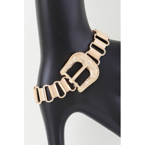 Statement Clasp Waistband Bracelet - CC-WH2000937