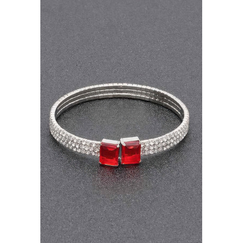 Crystal-studded Bracelet - CC-WH2001177