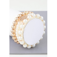 Triple Beaded Clover Bracelet