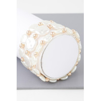 Triple Pearl Stone Beaded Bracelet