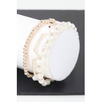 Multi Clover Beaded Bracelet