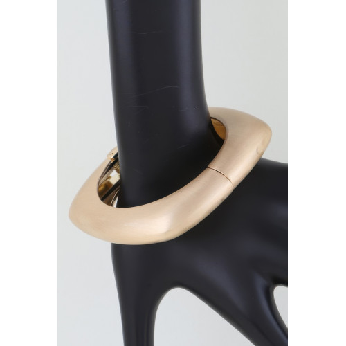 Matte Cubic Cuff Bracelet - Designer Style - CC-WH2001859