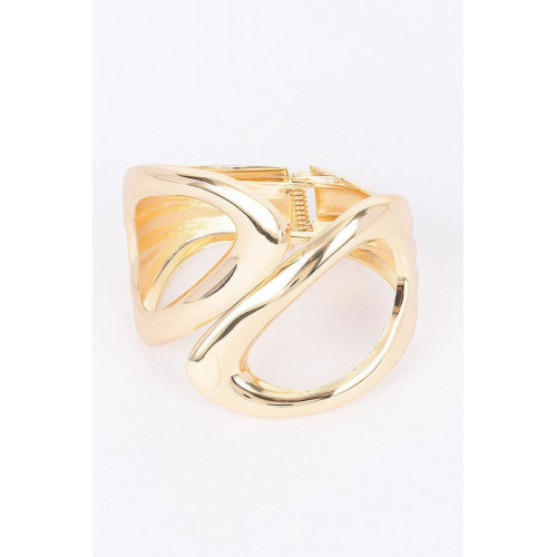 Alloy Spring Hinge Cuff - CC-WH2001049