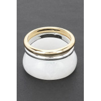 Multi Resin And Ccb Bangle Bracelet