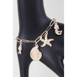 Shiny Sea Creatures Bracelet - Everyday Glam