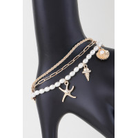 At The Beach Multi Charm Bracelet
