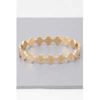 Multi Clover Charm Bracelet