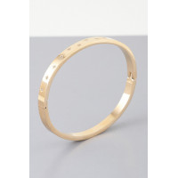 Shining Star Embedded Cuff Bracelet