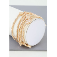 Multi Clover Beaded Bracelet