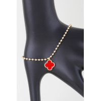 Modern Clover Charm Beaded Bracelet