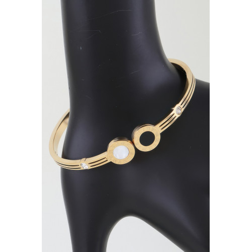 Twin Clock Wrap Bracelet - Designer Style - CC-WH2001460