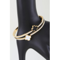 Twin Clover Jewel Wrap Bracelet