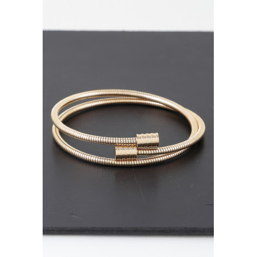 Coil Wrapped Bracelet - Designer Style - CC-WH2001188