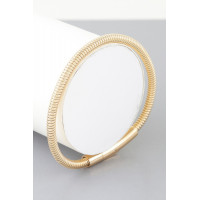 Wrapped Coil Cuff Bracelet