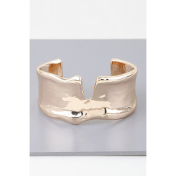 Abstract Wave Cuff Bracelet