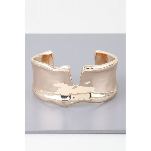 Abstract Wave Cuff Bracelet - Designer Style - CC-WH2001385