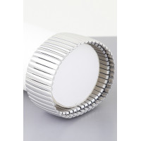 Wide Box Chain Cuff Bracelet