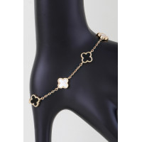 Mini Stone Clover Charm Bracelet