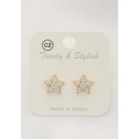 Crystal Star Post Earring