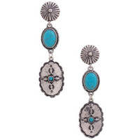 Oval Dangle Earring