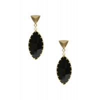 Triangle Resin Dangle Earring