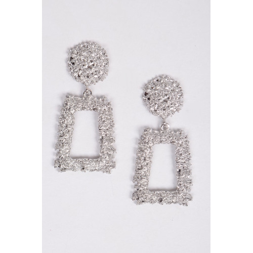 Hammered Day To Day Earrings - Designer Style - CC-WH2001313