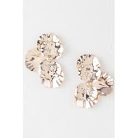 Shiny Delicate Petal Earrings