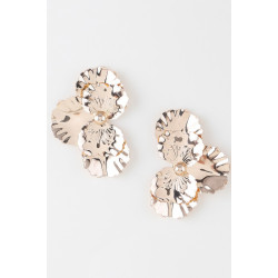 Shiny Delicate Petal Earrings