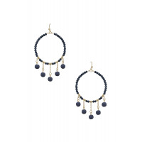 Clay Ball Charm Round Beads Earring