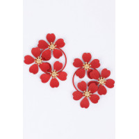 Metal Color Painted Earring