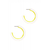 Chic Transparent Hoop Earring