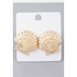 Majestic Clamshell Earrings