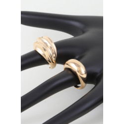 Shiny Swirl Duo Rings