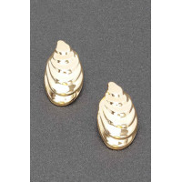 Gold Plated Metal Earring