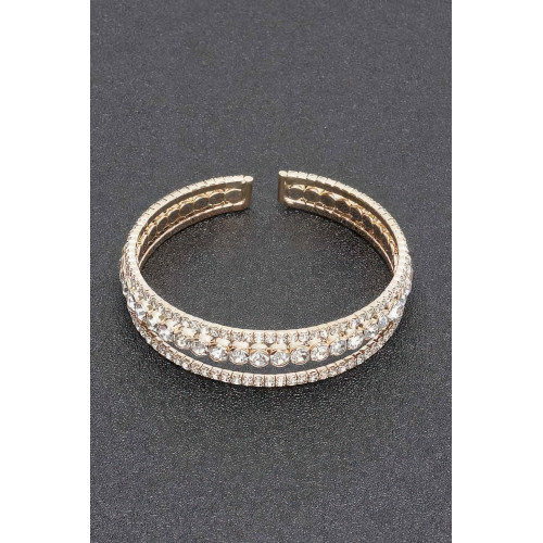 Crystal-studded Bracelet - CC-WH2001377