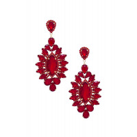 Marquise Rhinestone Dangle Earring