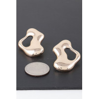 Abstract Contemporary Puddle Earrings