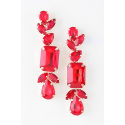Rhinestone Dangle Drop Earrings