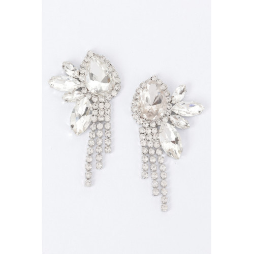 Crystal-studded Earring - CC-WH2001215