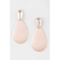 Modern Sleek Teardrop Earrings