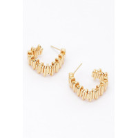 Gold Plated Metal Earring