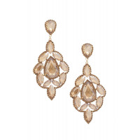 Teardrop Rhinestone Dangle Earring