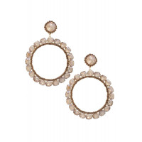 Rhinestone Dangle Earring