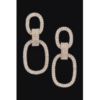 Rhinestone Daggle Earring