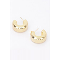Gold Plated Metal Earring
