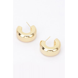 Gold Plated Metal Earring