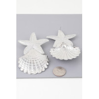 Clam N Starfish Earrings